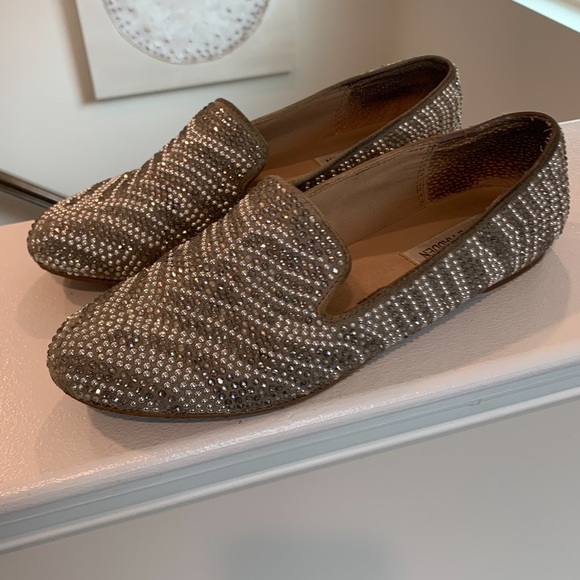 Steve Madden Silver Embellished Shoes - Picture 3 of 9